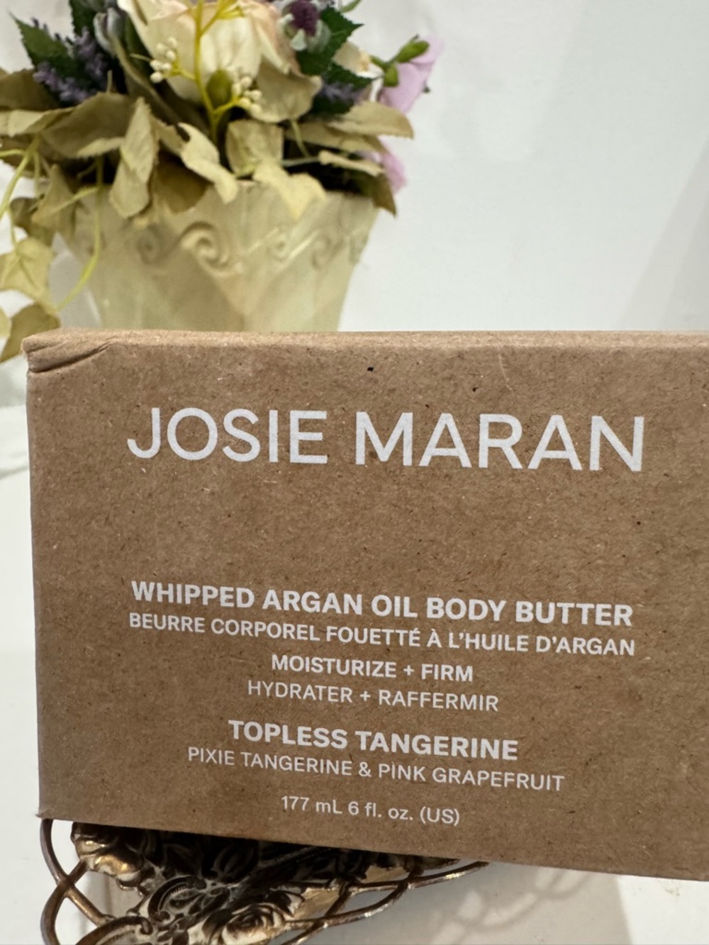JOSIE MARAN Tangerine & Cream Whipped Body Butter